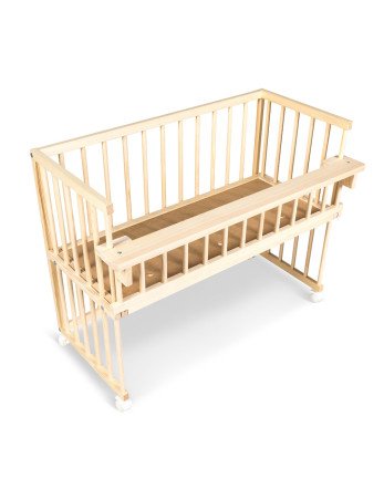 KLUPŚ PICCOLINO 90x40 pušies papildoma lovelė-Lopšiai-Kūdikių lovytės ir čiužiniai