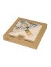 MATEX chalatas BAMBOO DESIGN 100x100 [TB0418_16] smėlio spalvos