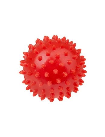 TULLO 434 Sensorinis kamuoliukas masažui ir reabilitacijai 7,6 cm raudonas