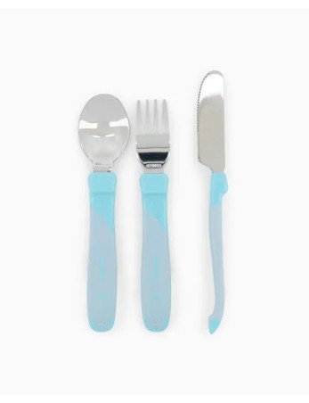 TWISTSHAKE 78210 Plieniniai stalo įrankiai 12+ mėlyni