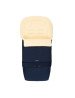 WOMAR S20 SLEEP&GROW Vežimėlio miegmaišis multi arctic natural wool navy blue