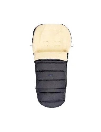 WOMAR S20+iGROW Miegmaišis vežimėliui Wool Melange Graphite