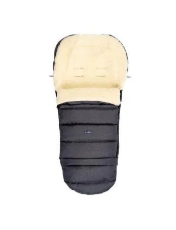 WOMAR S20+iGROW Miegmaišis vežimėliui Wool Melange Graphite