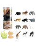 WOOPIE 47078 16 dalių laukinių gyvūnų figūrėlių rinkinys
