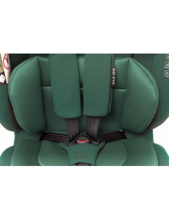 4 BABY GO-FIX Automobilinė kėdutė 76-150cm Tamsiai žalia I dydžio-0-36 kg-Automobilinės kėdutės