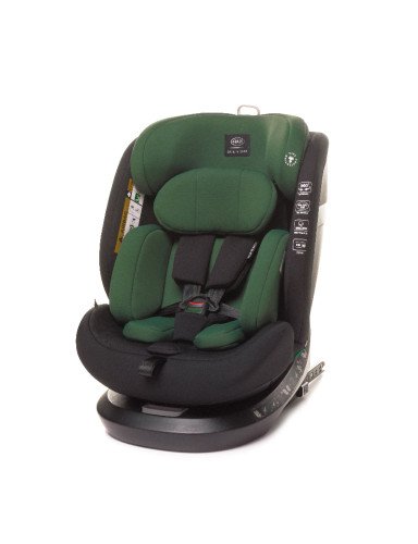4 BABY ROTO-FIX Automobilinė kėdutė 40-150cm tamsiai žalia I dydžio-0-36 kg-Automobilinės kėdutės