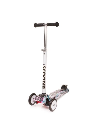 4 BABY MINI SCOOTER WHITE motoroleris