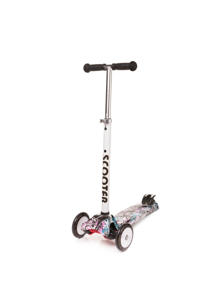 4 BABY MINI SCOOTER WHITE motoroleris