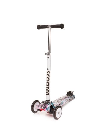 4 BABY MINI SCOOTER WHITE motoroleris