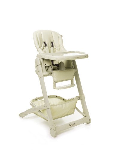 4 BABY Maitinimo kėdutė ICON beige-Maitinimo kėdutės-Vaiko kambarys