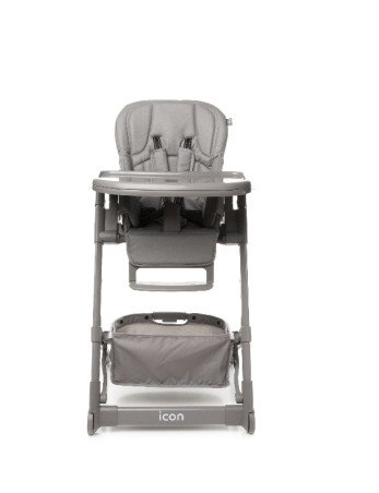 4 BABY Maitinimo kėdutė ICON pilka-Maitinimo kėdutės-Vaiko kambarys