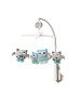4 BABY OB08 P&E Muzikinė mobilioji OWL karuselė