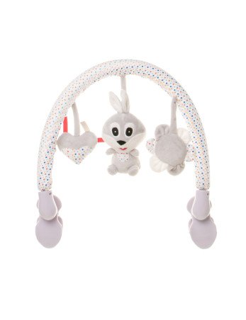 4 BABY R12 P&E pliušinė RABBIT lazdelė