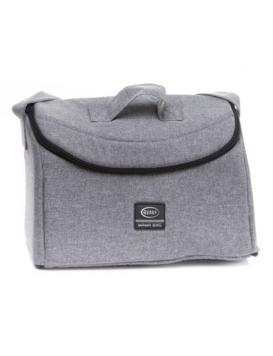 4 BABY slaugos krepšys XXIII MELANGE GREY
