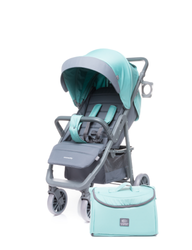 4 BABY vežimėlis MOODY AQUA-Sportiniai vežimėliai-Vežimėliai ir nešioklės