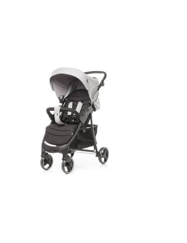 4 BABY vežimėlis RAPID XXIII MELANGE LIGHT GREY-Sportiniai vežimėliai-Vežimėliai ir nešioklės