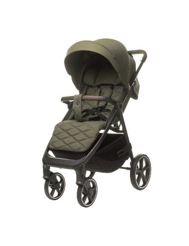 4 BABY vežimėlis STINGER PRO KHAKI-Sportiniai vežimėliai-Vežimėliai ir nešioklės
