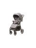 4 BABY vežimėlis STINGER PRO MELANGE GREY-Sportiniai vežimėliai-Vežimėliai ir nešioklės
