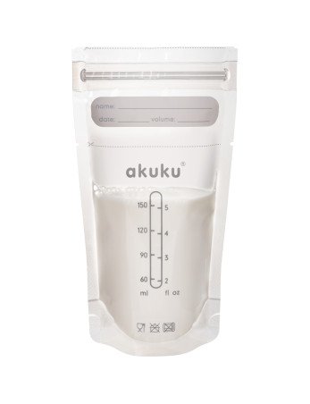 AKUKU A0011 Sterilūs maisto laikymo maišeliai 150 ml
