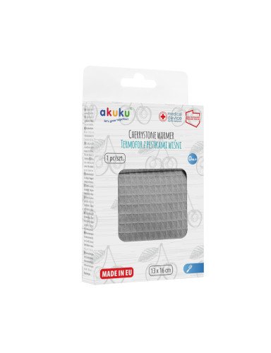 AKUKU A0635 Vyšnių sėklų termoforas 13x16cm.Pilka