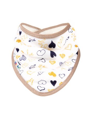 AKUKU A1512 Šliaužtinukai - Velcro šalikas "Hearts