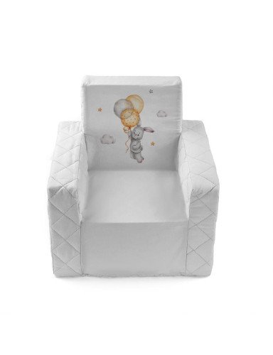 ALBERO MIO Sėdynė Basic PRINT Bunny-Įdėklai, čiužinukai-Vežimėlių priedai