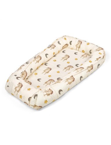 ALBERO MIO Kūdikių antklodė C010 Arklių pasaulis