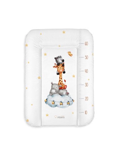 ALBERO MIO kūdikių pervystymo kilimėlis (neaustinis audinys) 70x50 424 Safari komanda