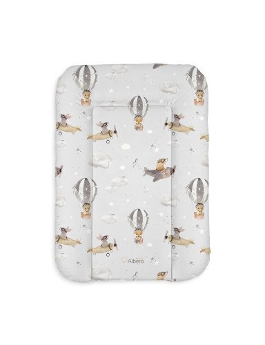 ALBERO MIO Kūdikių pervystymo kilimėlis (neaustinis audinys) 70x50 CP6 Balionų skrydis