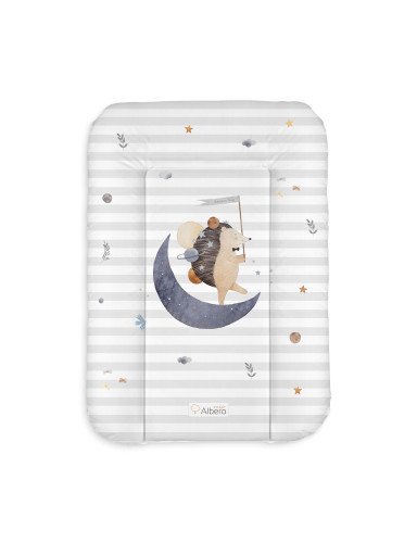 ALBERO MIO kūdikių pervystymo kilimėlis 70x50 CP3 mėnulio ežiukas