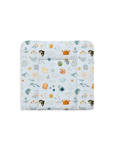 ALBERO MIO vidutinio dydžio kūdikių pervystymo kilimėlis 72x75 CP7 Krabas ir draugai