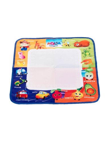 AQUA DA 30016 Kilimėlis vandeniui 4 spalvos vidutinis 52/52 cm