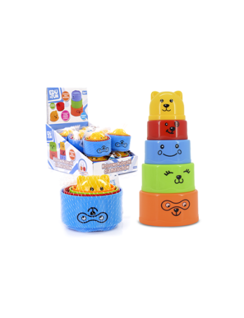 ARTYK 158414 EDU&FUN spalvoti puodeliai