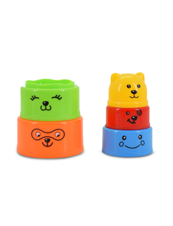 ARTYK 158414 EDU&FUN spalvoti puodeliai