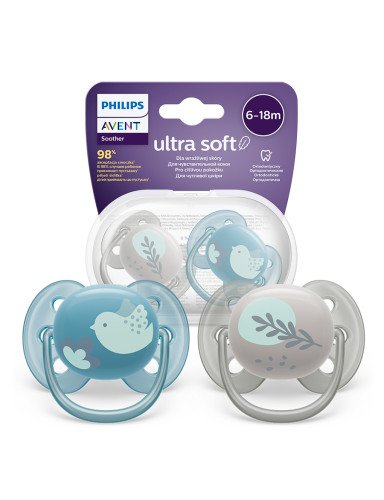 AVENT SCF091/15 "Ultra Soft" 6-18 m ilgio šakelių ir paukščių manekenas