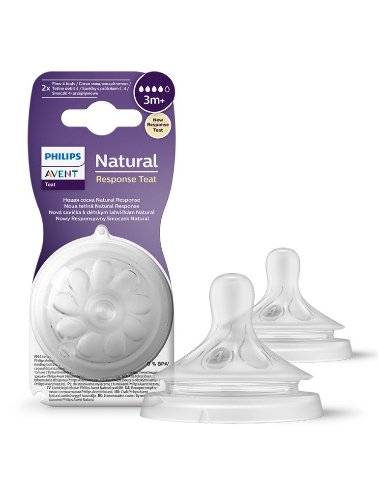 AVENT SCY964/02 Natūraliai reaguojantis čiulptukas 3m+