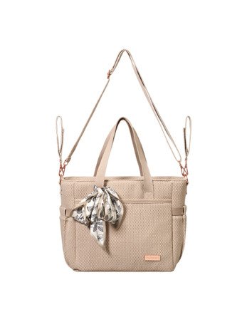 B.O.1571/02 CARMEN mamos / vežimėlio krepšys beige