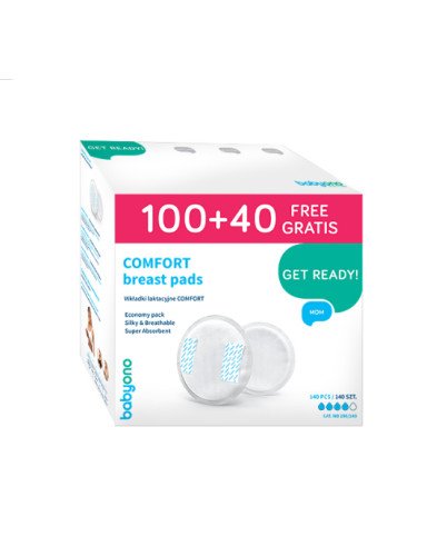 B.O.296/140 COMFORT krūtų įklotai 100+40 vnt. NEMOKAMAI