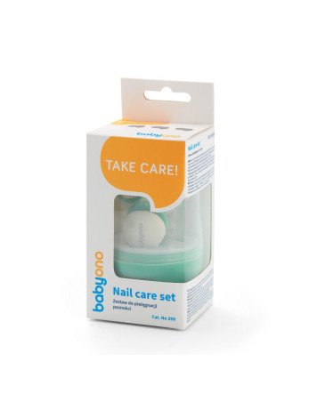 B.O.398/01 Nagų priežiūros rinkinys kūdikiams ir vaikams MINT TAKE CARE