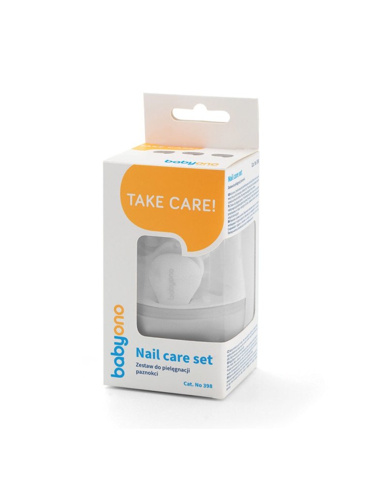 B.O.398/03 Kūdikių ir mažų vaikų nagų priežiūros rinkinys GREY TAKE CARE