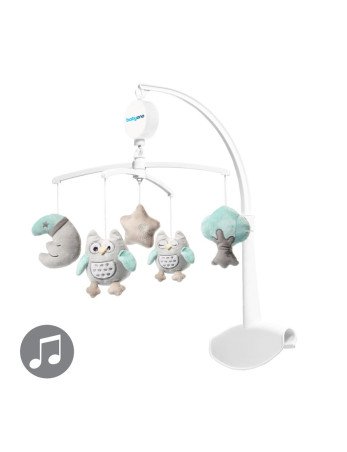B.O.443 SOPHIA OWL muzikinė dėžutė ir vaikiška karuselė