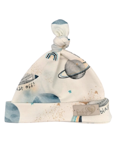 BABY 01087 Kūdikių Smurfette kepuraitė Cosmos ecru 3-6m