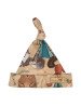 BABY 01265 Baby Smurfette Boho berniuko kepuraitė 7-12m