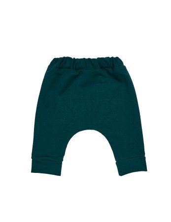 BABY 01306 Berniukiškos kelnės su maišais butelio žalumo 80/86