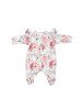 BABY 01332 Kūdikių pižama ilgomis rankovėmis Peonies 56/62