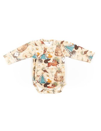 BABY 01390 Kūdikių kostiumėlis ilgomis rankovėmis Boho Boy 56/62