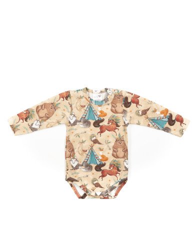 BABY 01391 Kūdikių kostiumėlis ilgomis rankovėmis Boho Boy 68/74