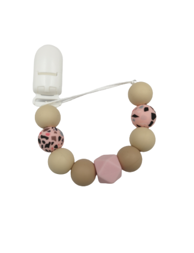 BABY 01438 manekeno pakabukas Crystal PINK/SAND