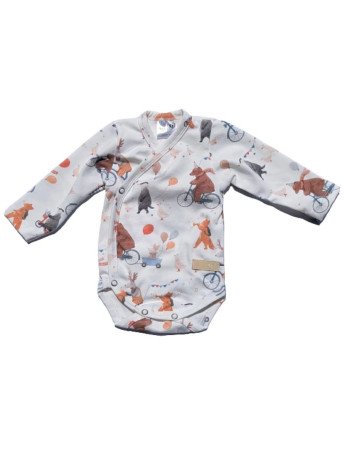 BABY 01556 Kūdikių kostiumėlis ilgomis rankovėmis Teddy 68/74