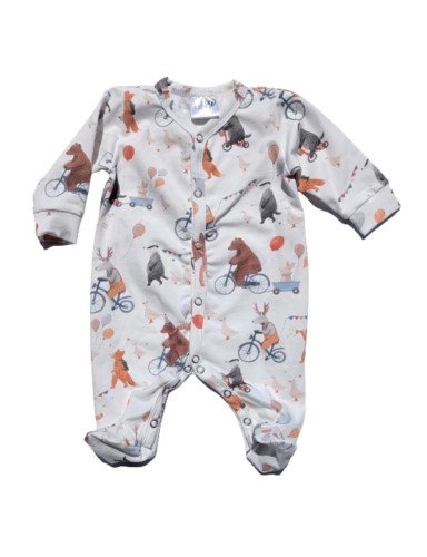 BABY 01564 Kūdikių pižama ilgomis rankovėmis Meškiukai 80/86